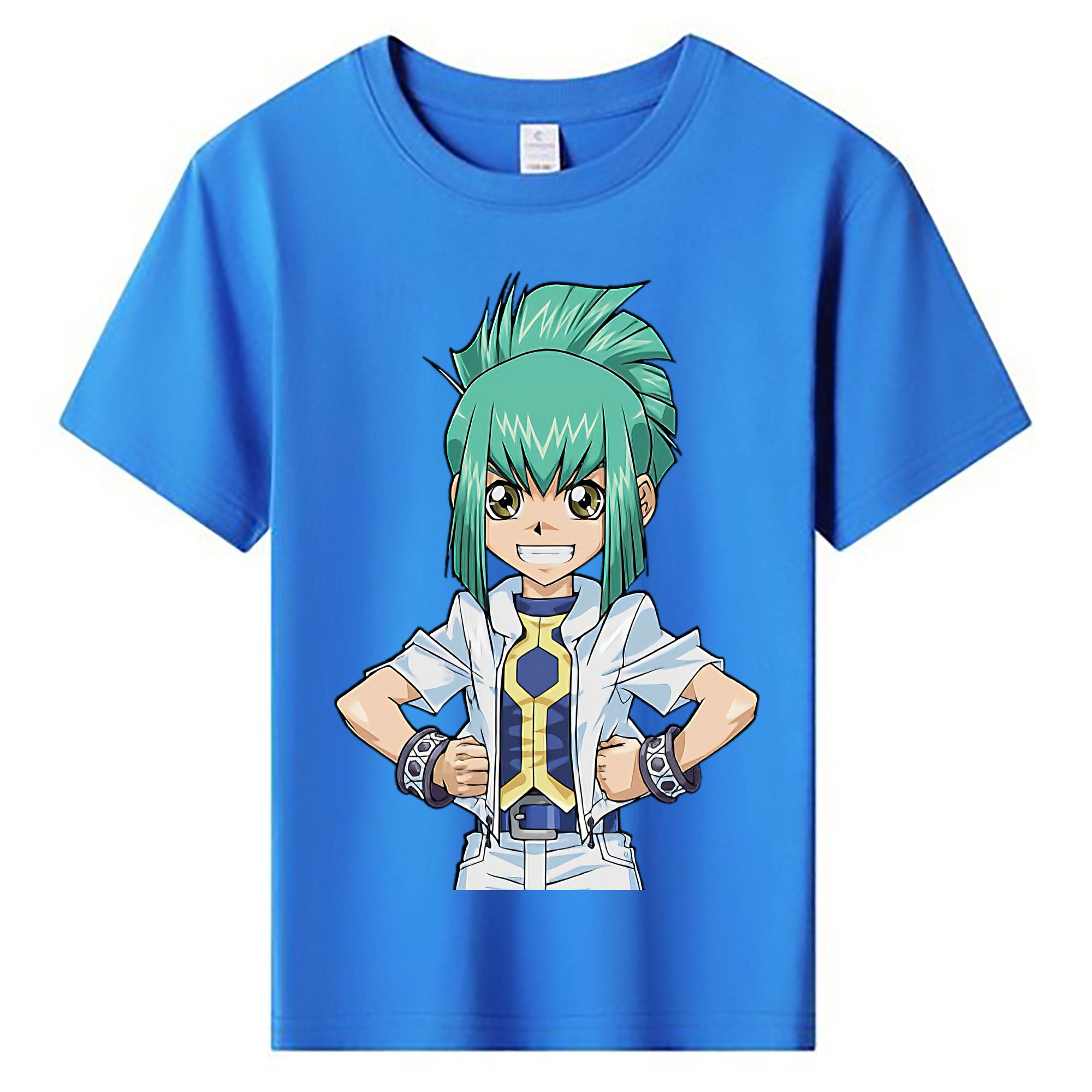 （画像用） 遊☆戯☆王 Yu-Gi-Oh! 綿100％キッズTシャツ（フロントプリント）